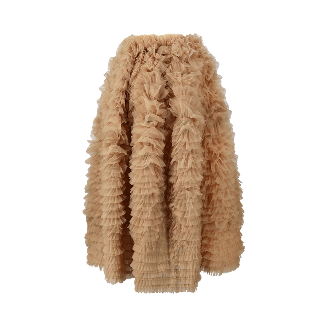 (W) 비비 달린 슈슈 스커트 베이지((W) Bibiy. Darlene Shushu Skirt Beige) - 2