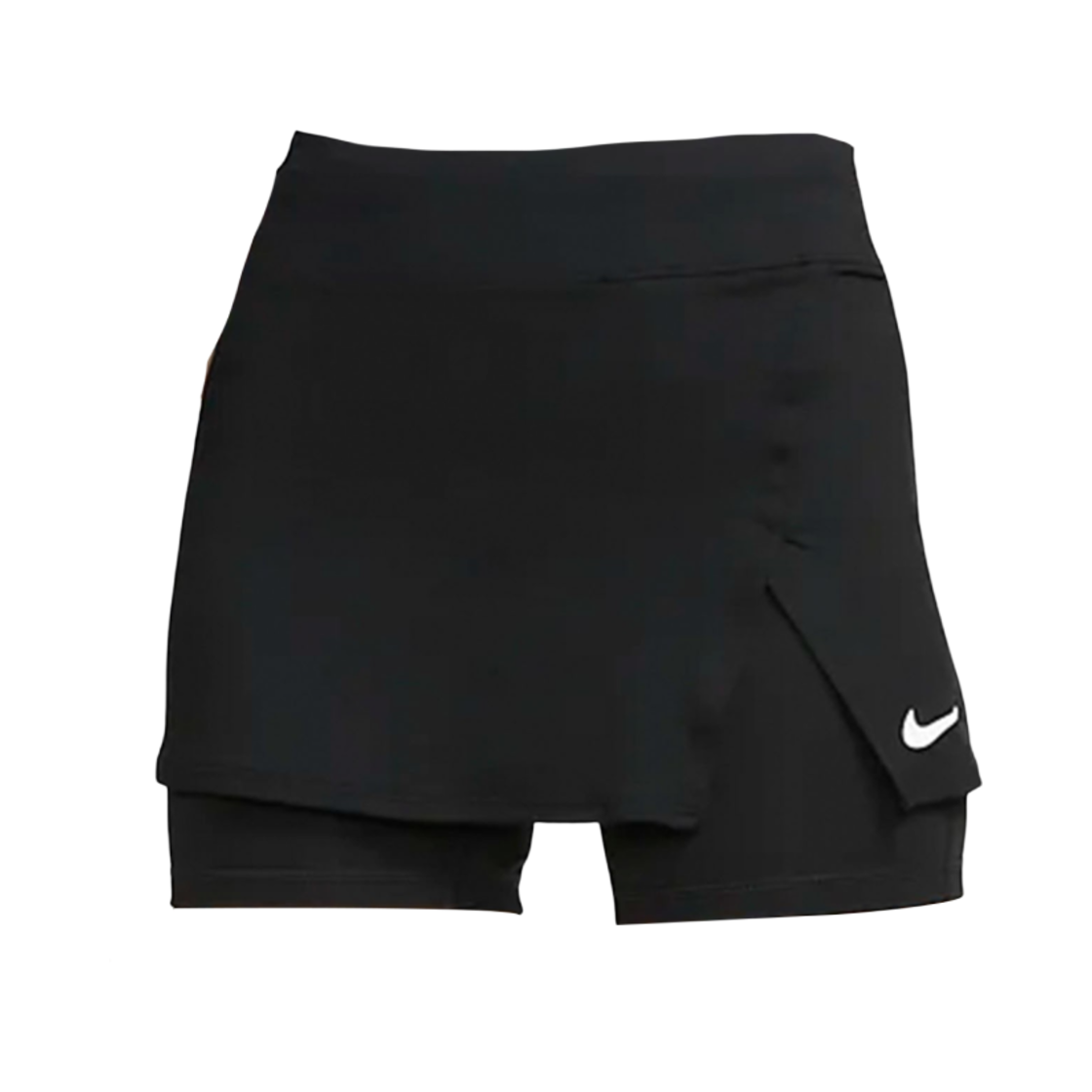 (W) 나이키 드라이핏 빅토리 테니스 스커트 블랙 - 아시아