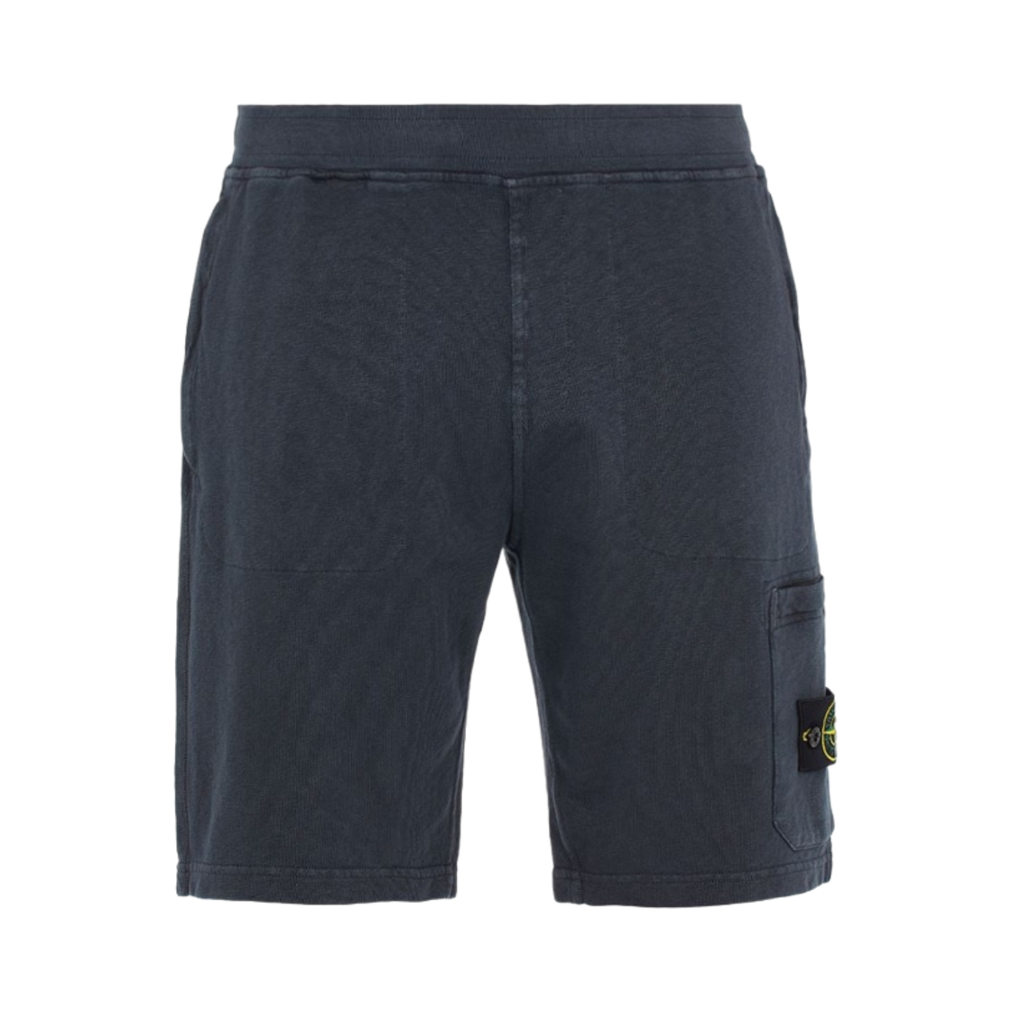 스톤 아일랜드 66260 말파일 플리스 가먼트 다이드 올드이펙트 버뮤다 쇼츠 스틸 그레이 - 22SS(Stone Island 66260 Malfile Fleece Garment Dyed Old Effect Bermuda Shorts Steel Grey - 22SS) - 1