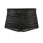 (W) Bohemian Seoul Vintage Western Short Black