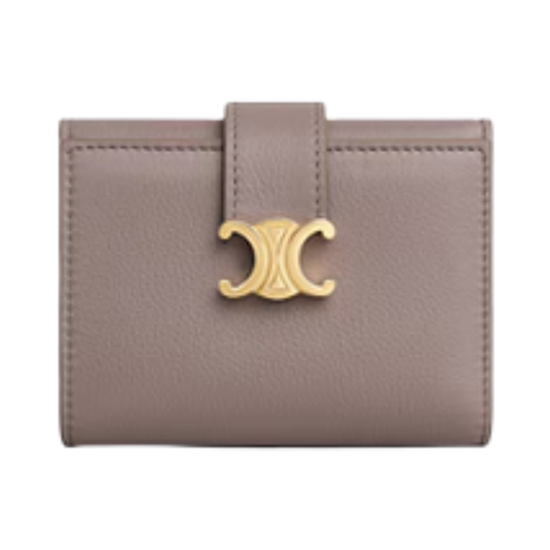 10M963GHH-10BL Celine Victoire Fine Wallet in Supple Calfskin Pebble