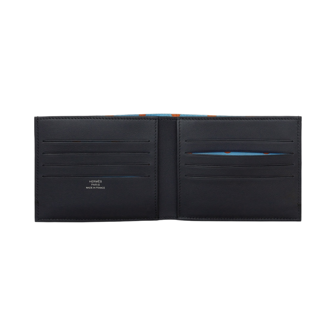 에르메스 시티즌 트윌 컴팩트 반지갑 스위프트 & 블루 인디고 셀레스트 포피(Hermes Citizen Twill Compact Wallet Swift & Bleu Indigo Celeste Poppy) - 2