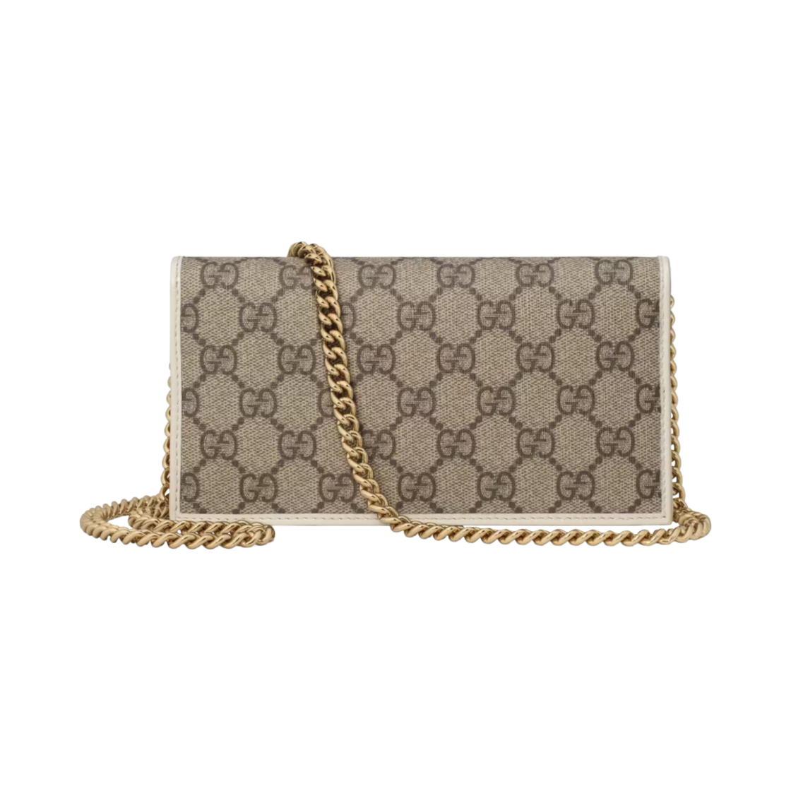 구찌 홀스빗 1955 체인 지갑 화이트(Gucci Horsebit 1955 Wallet with Chain White) - 4
