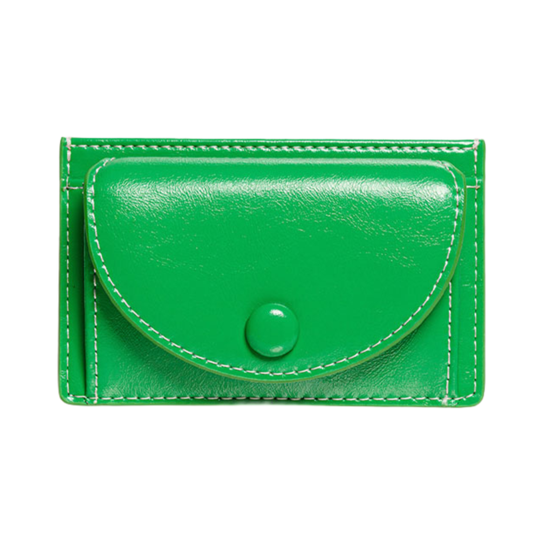 르마스크 도트 슬림 포켓 미니 코인 트랜스포테이션 카드 월렛 그린(Lemasque Dot Slim Pocket Mini Coin Transportation Card Wallet Green) - 1