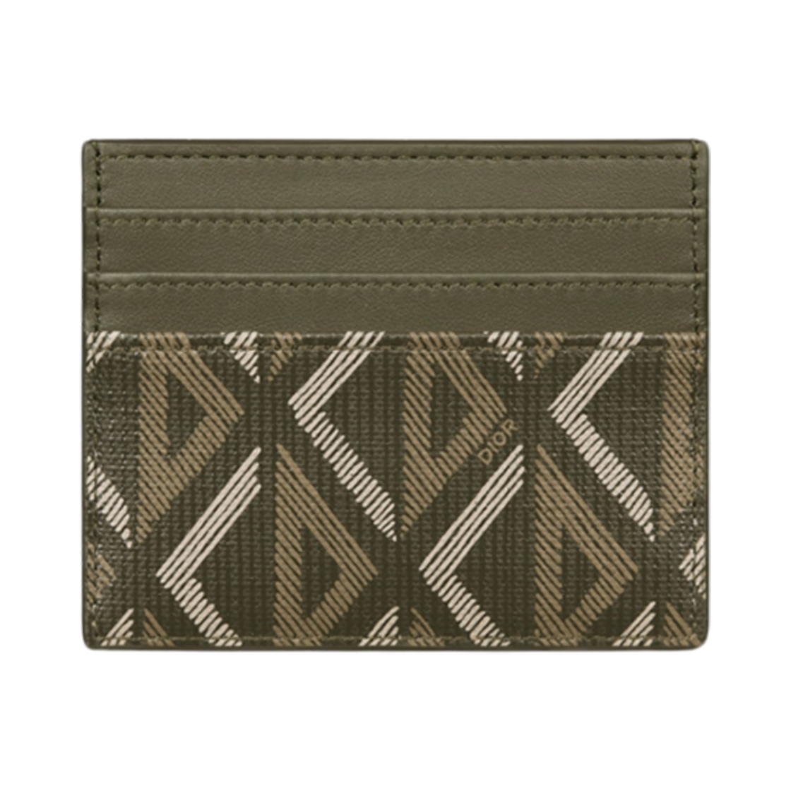 디올 카드 홀더 카키 CD 다이아몬드(Dior Card Holder Khaki CD Diamond) - 2
