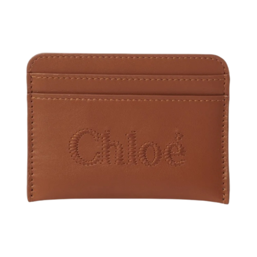 CHC23SP868I10247 Chloe Sense Card Holder Caramel