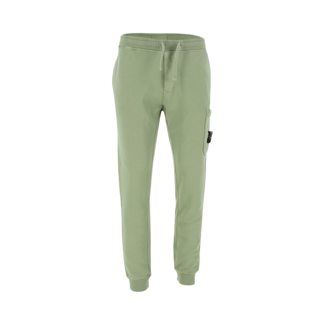 스톤 아일랜드 64551 코튼 플리스 카고 팬츠 세이지 그린 - 23SS(Stone Island 64551 Cotton Fleece Cargo Pants Sage Green - 23SS) - 1