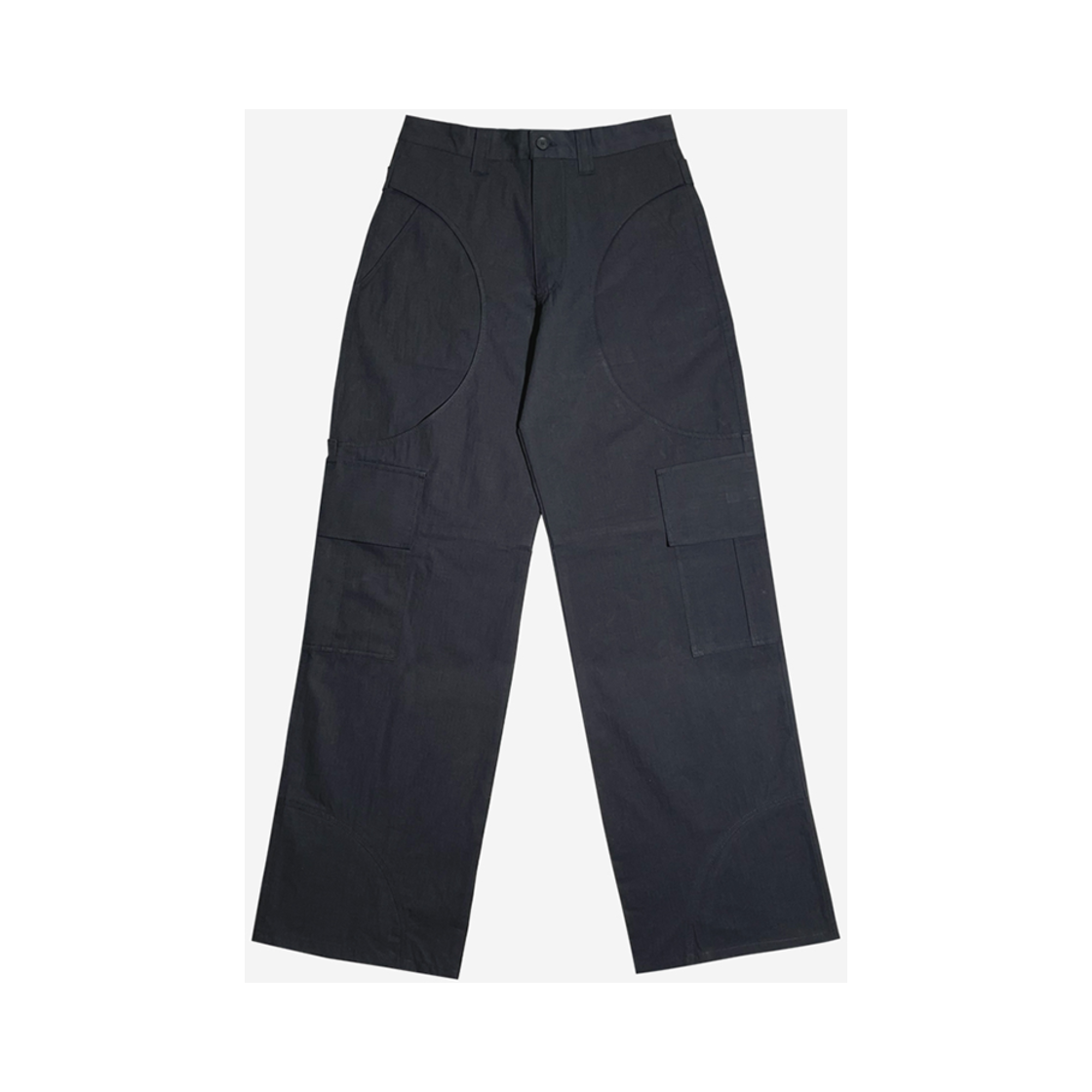 4523026 Full of Ssun Ripstop Circle Cargo Pants Black