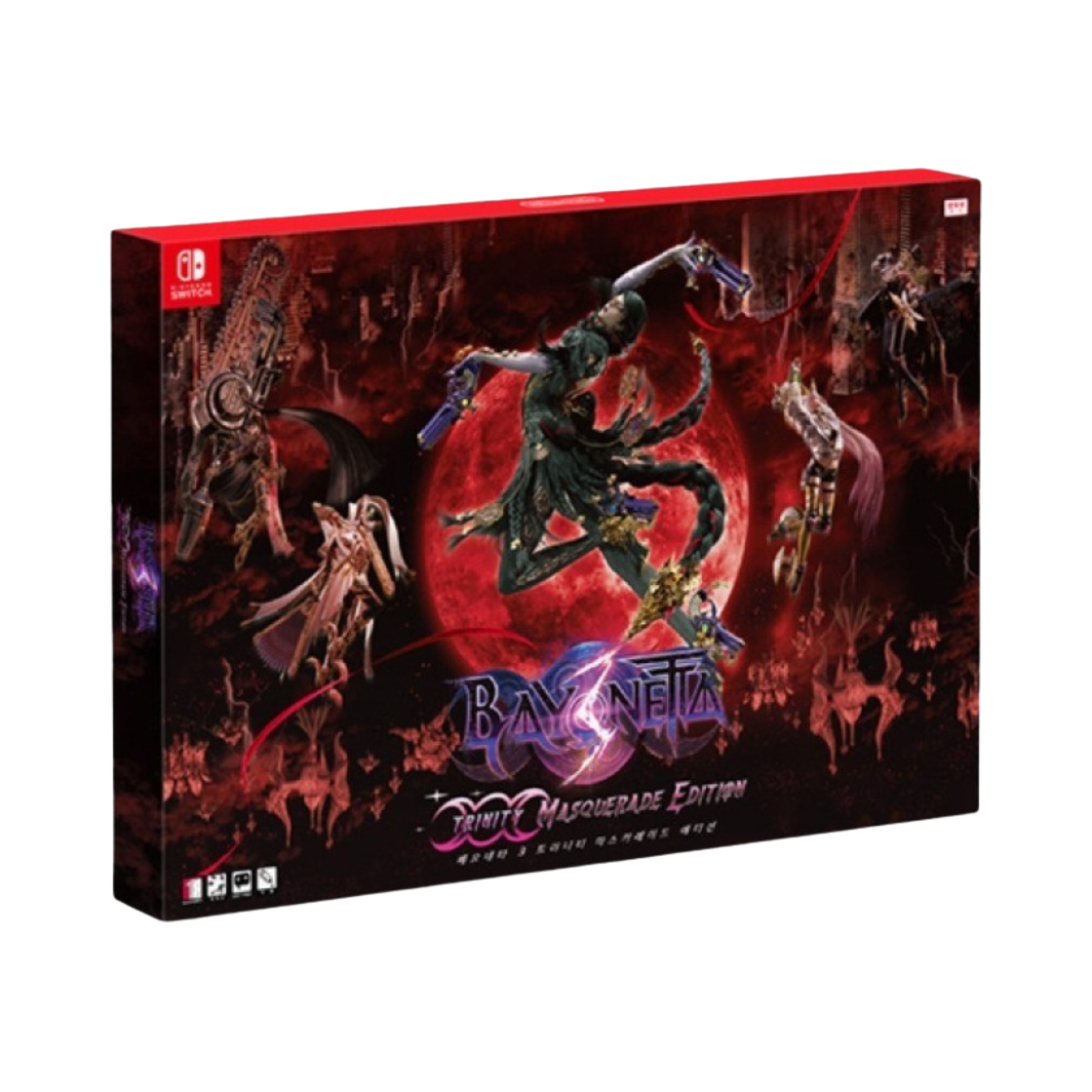 닌텐도 스위치 베요네타 3 트위니티 마스커레이드 에디션 (국내 정식 발매 제품)(Nintendo Switch Bayonetta 3 Trinity Masquerade Edition (Korean Ver.))