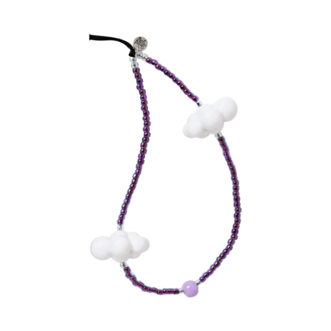 스트링 팅 다크 앤 스토미 리스틀릿 폰 스트랩