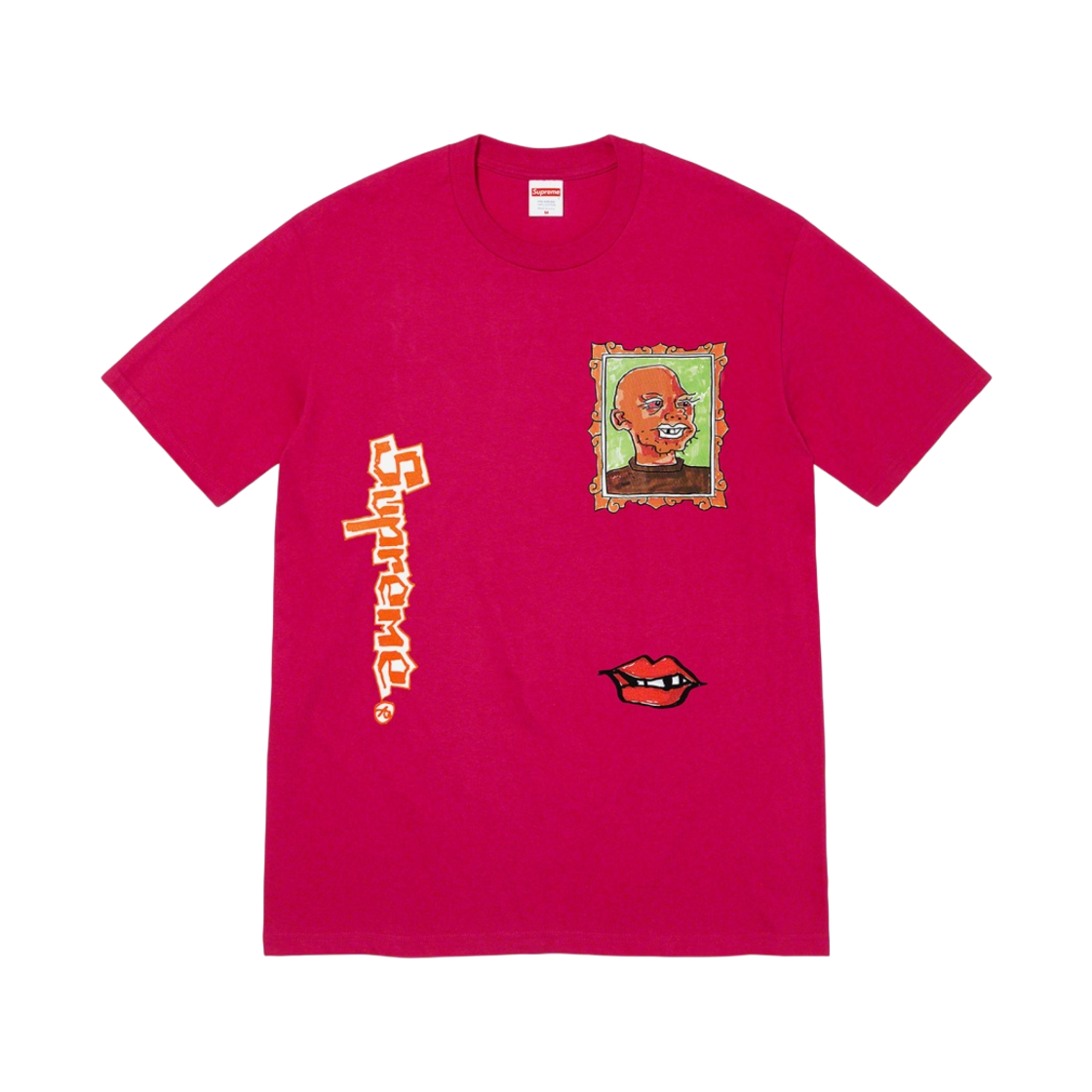 슈프림 곤즈 포트레이트 티셔츠 마젠타 - 22FW(Supreme Gonz Portrait T-Shirt Magenta - 22FW) - 1
