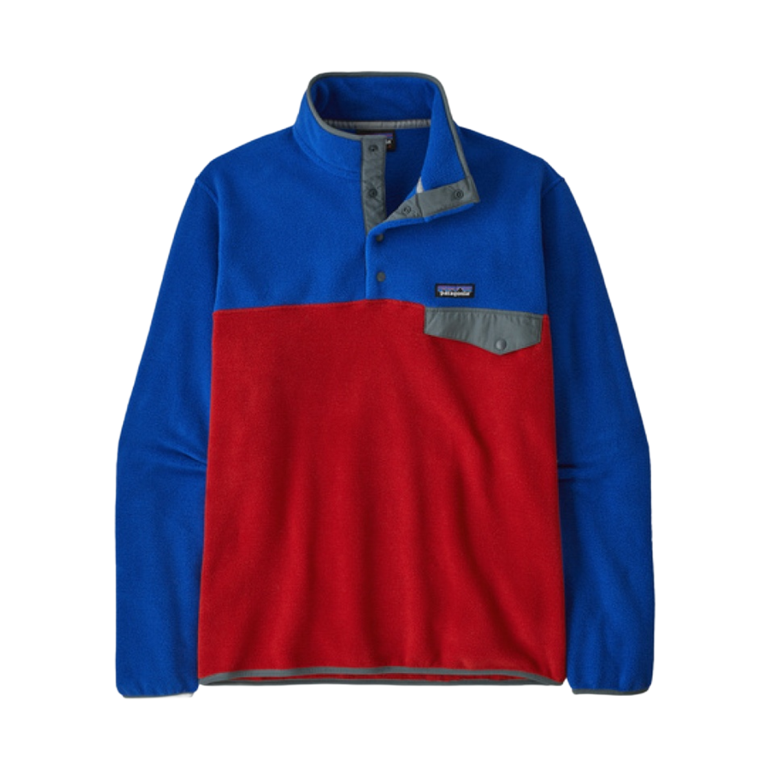 25551 Patagonia Lightweight Synchilla Snap-T Fleece Pullover Touring Red