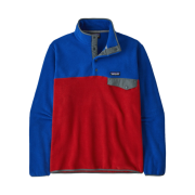 Patagonia Lightweight Synchilla Snap-T Fleece Pullover Touring Red