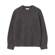 Millo Archive Crop Silhouette Knit Melange Purple