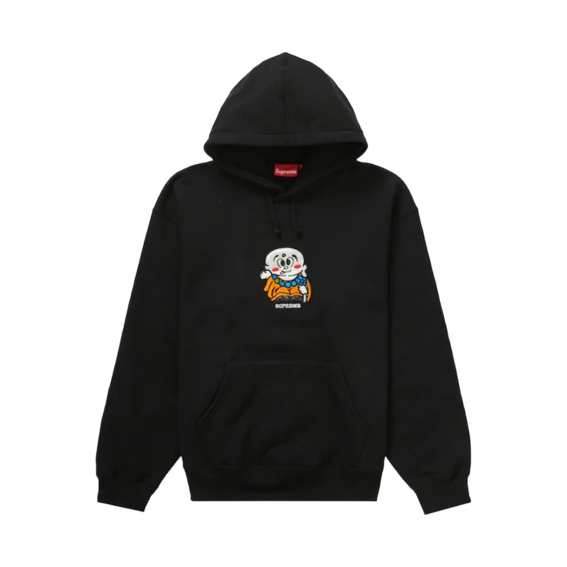 슈프림 아오이 부다 후드 스웨트셔츠 블랙 - 23SS(Supreme Aoi Buddha Hooded Sweatshirt Black - 23SS) - 1