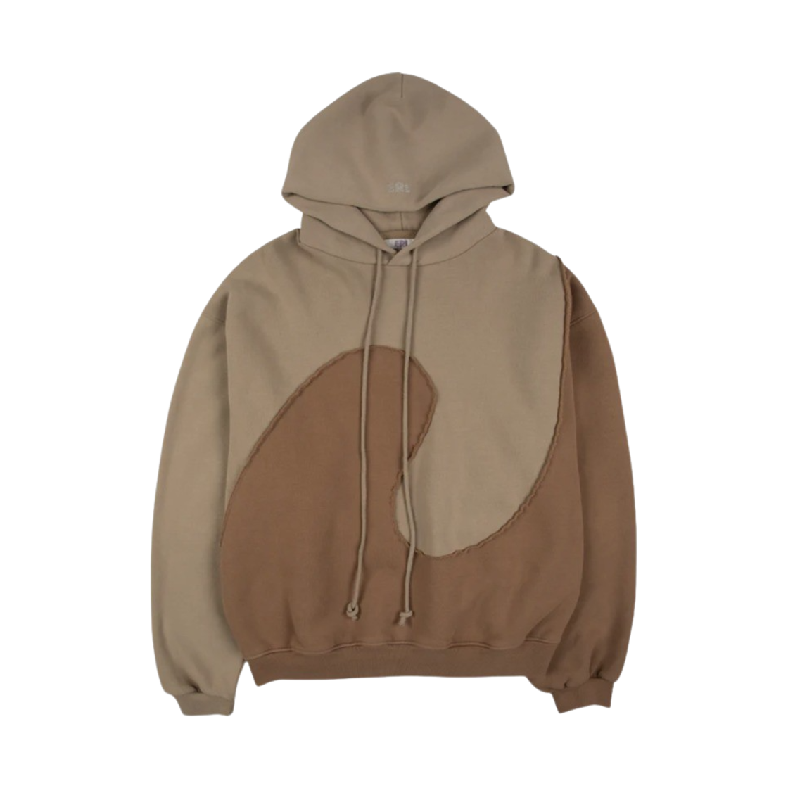 ERL 웨이브 후드 니트 워시드 브라운(ERL Wave Hoodie Washed Brown)