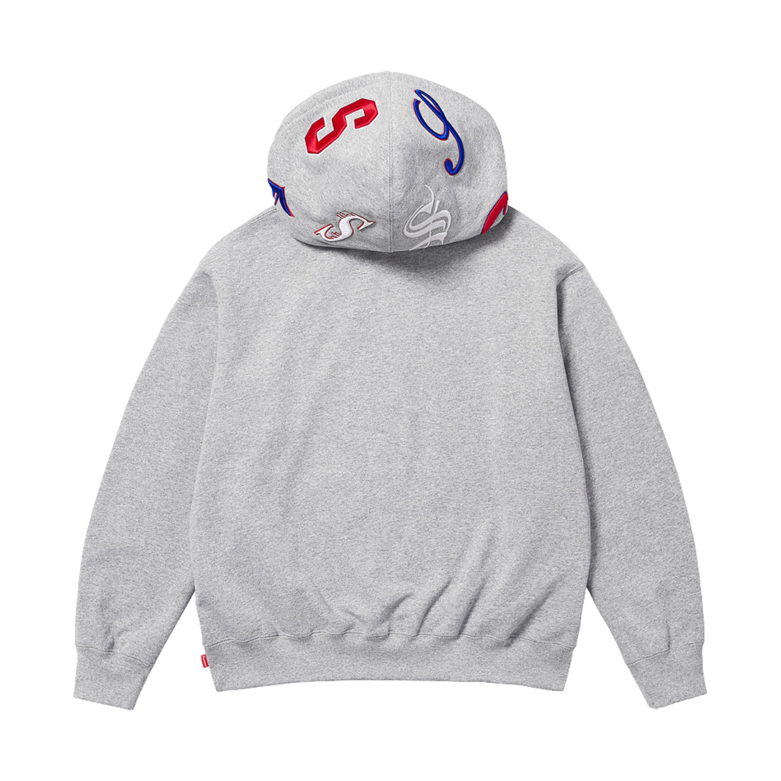 슈프림 멀티 S 로고 후드 스웨트셔츠 헤더 그레이 - 25SS(Supreme Multi S Logo Hooded Sweatshirt Heather Grey - 25SS) - 3