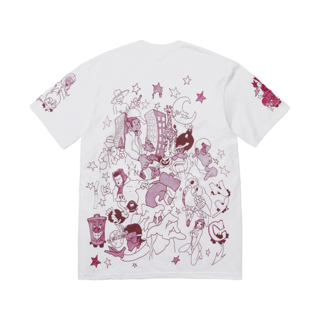 슈프림 다운타운 티셔츠 화이트 - 23FW(Supreme Downtown T-Shirt White - 23FW) - 2