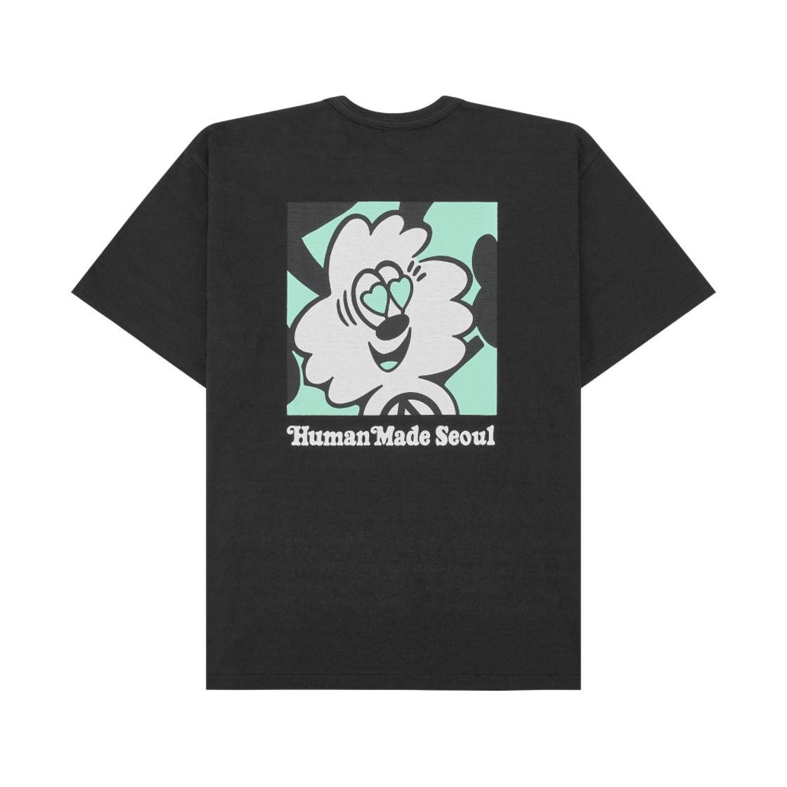 휴먼메이드 x 베르디 그래픽 티셔츠 블랙 - 서울 스토어 한정(Human Made x Verdy Graphic T-Shirt Black - Seoul Store Exclusive)