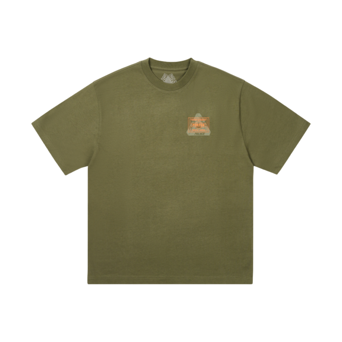 팔라스 x 포터 티셔츠 올리브 - 24FW(Palace x Porter T-Shirt Olive - 24FW)