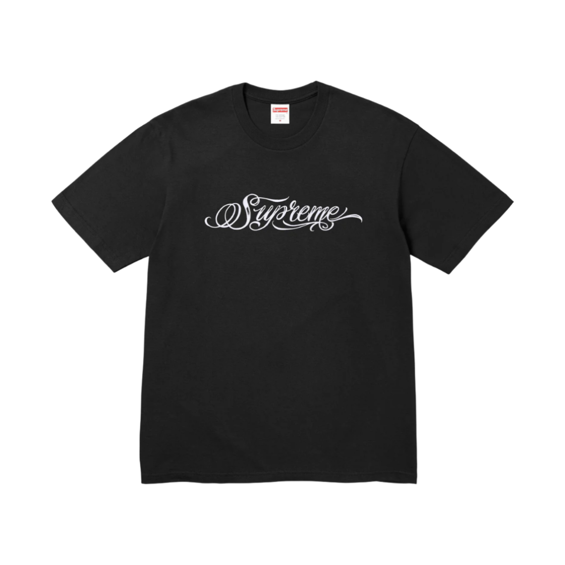 슈프림 스크립트 티셔츠 블랙 - 24FW(Supreme Script T-Shirt Black - 24FW) - 1