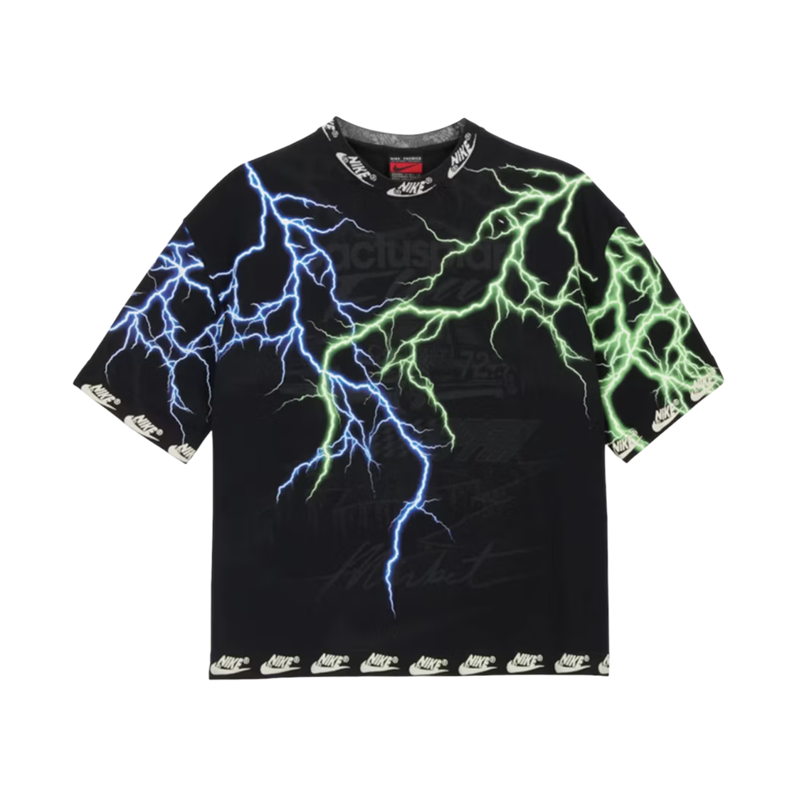 나이키 x CPFM 라이트닝 티셔츠 멀티컬러(Nike x Cactus Plant Flea Market Lightning T-Shirt Multicolor)