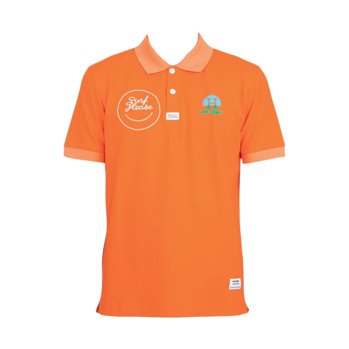 HCM-2A-AP17 Horn Garment Golf Wear Polo T-Shirt Orange