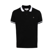 Vivienne Westwood Classic Polo Black - White