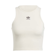 (W) Adidas Essential Rib Tank Top Wonder White - US Sizing