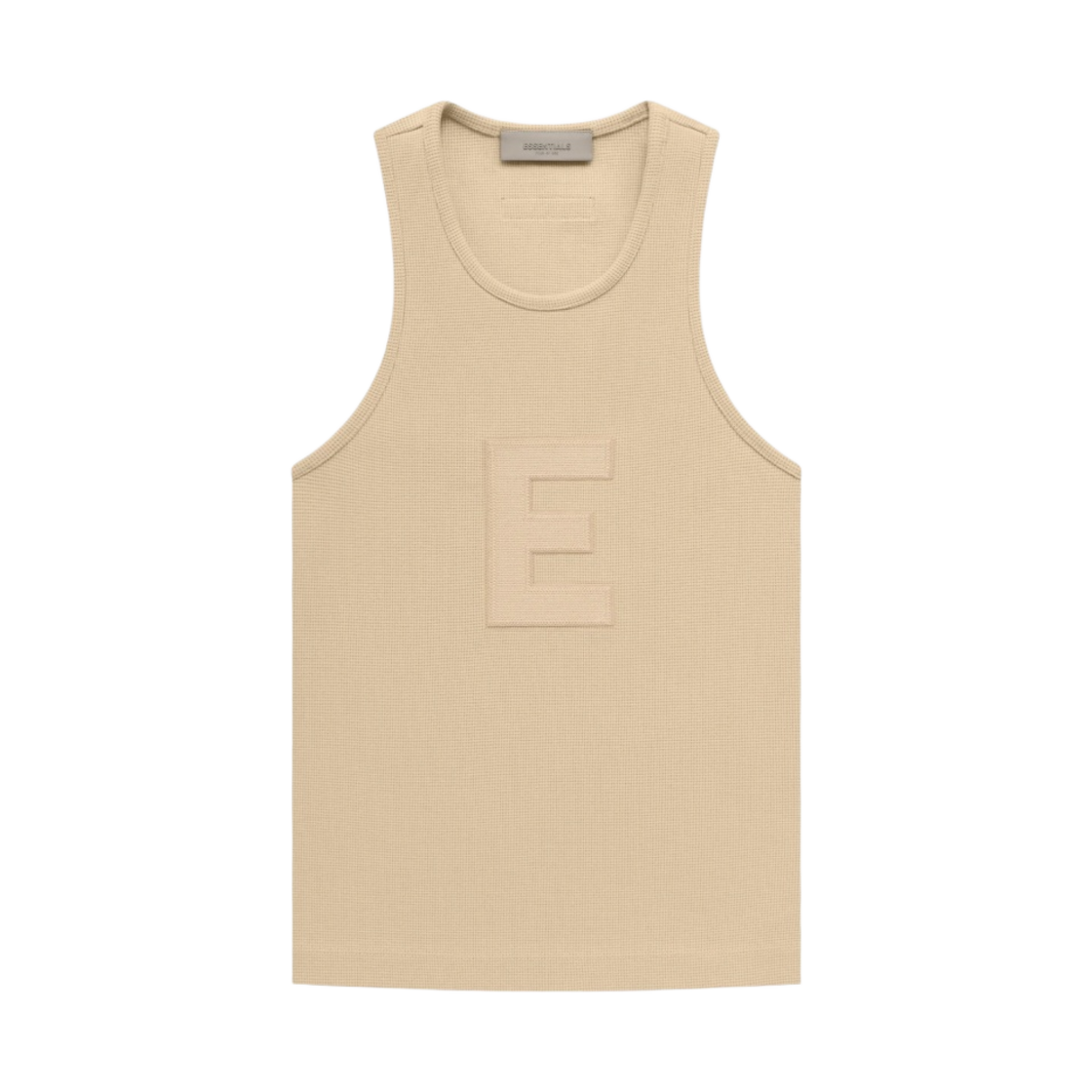 (W) 에센셜 와플 탱크 샌드 - 23SS((W) Essentials Waffle Tank Sand - 23SS) - 1