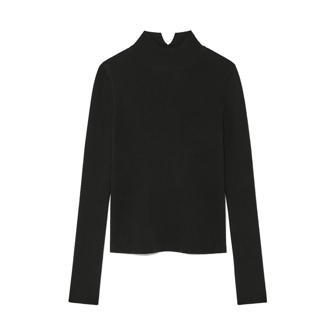 P0000ELZ Kindersalmon Women Turtleneck Black