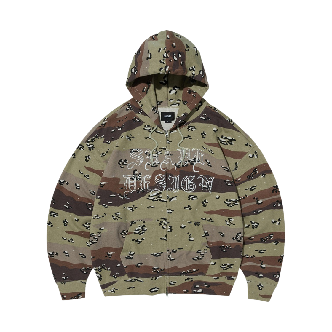 [KREAM 단독] 스웨이드 카모 후드 집업 카모([KREAM 단독] Suade Camo Hood Zip Up Camo)