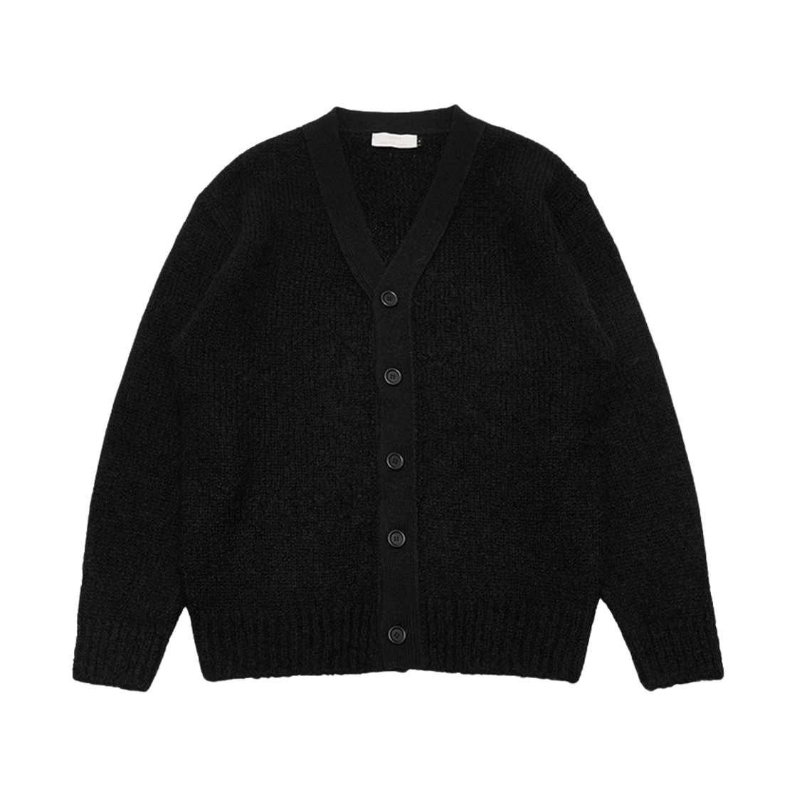 AMOMENT GRANDPA CARDIGAN カーディガンM AMOMENTO GRANDPA CARDIGAN Msize black