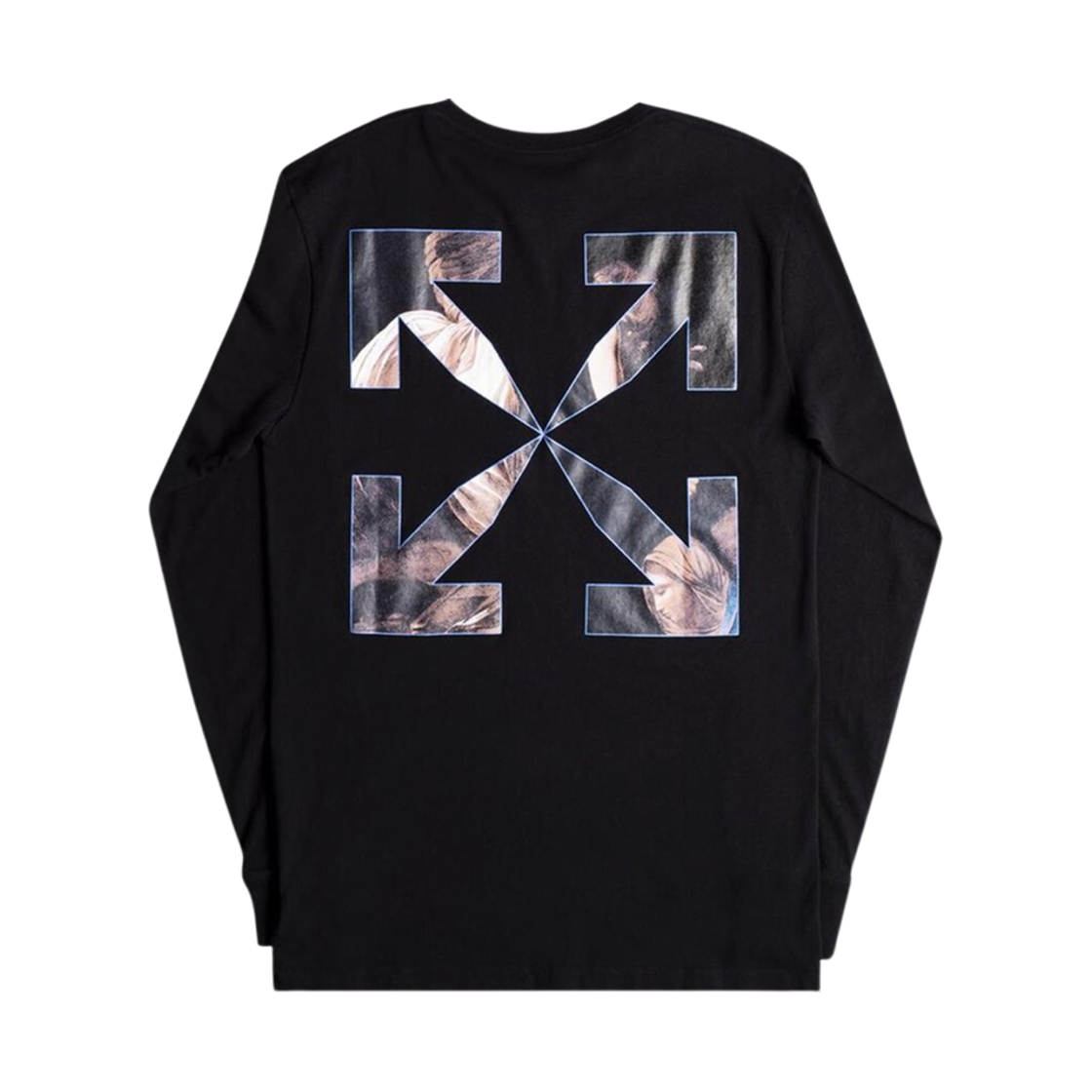 오프화이트 카라바지오 엔젤 롱슬리브 티셔츠 블랙(Off-White Caravaggio Angel Long Sleeve T-Shirt Black) - 2