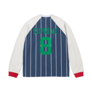Supreme Stripe Raglan ストライプラグランロングスリーブ M Supreme
