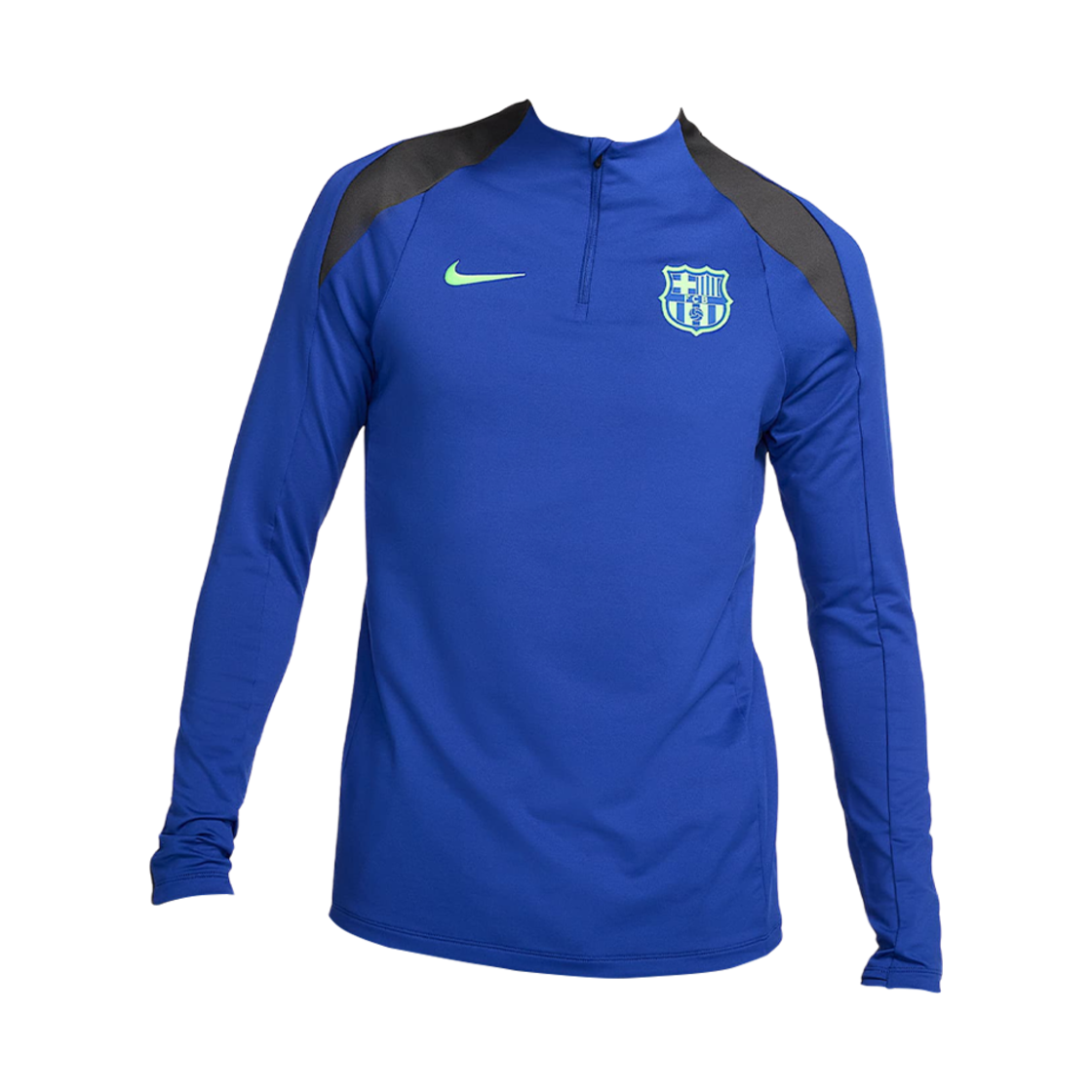 나이키 FC 바르셀로나 스트라이크 3rd 드라이핏 풋볼 드릴 탑 올드 로얄 앤트러사이트 (논 마킹 버전)(Nike FC Barcelona Strike Third Dri-Fit Football Drill Top Old Royal Anthracite (Non Marking Ver.))