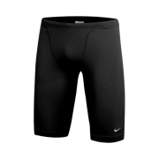 Nike Solid Jammer Swimsuit Black
