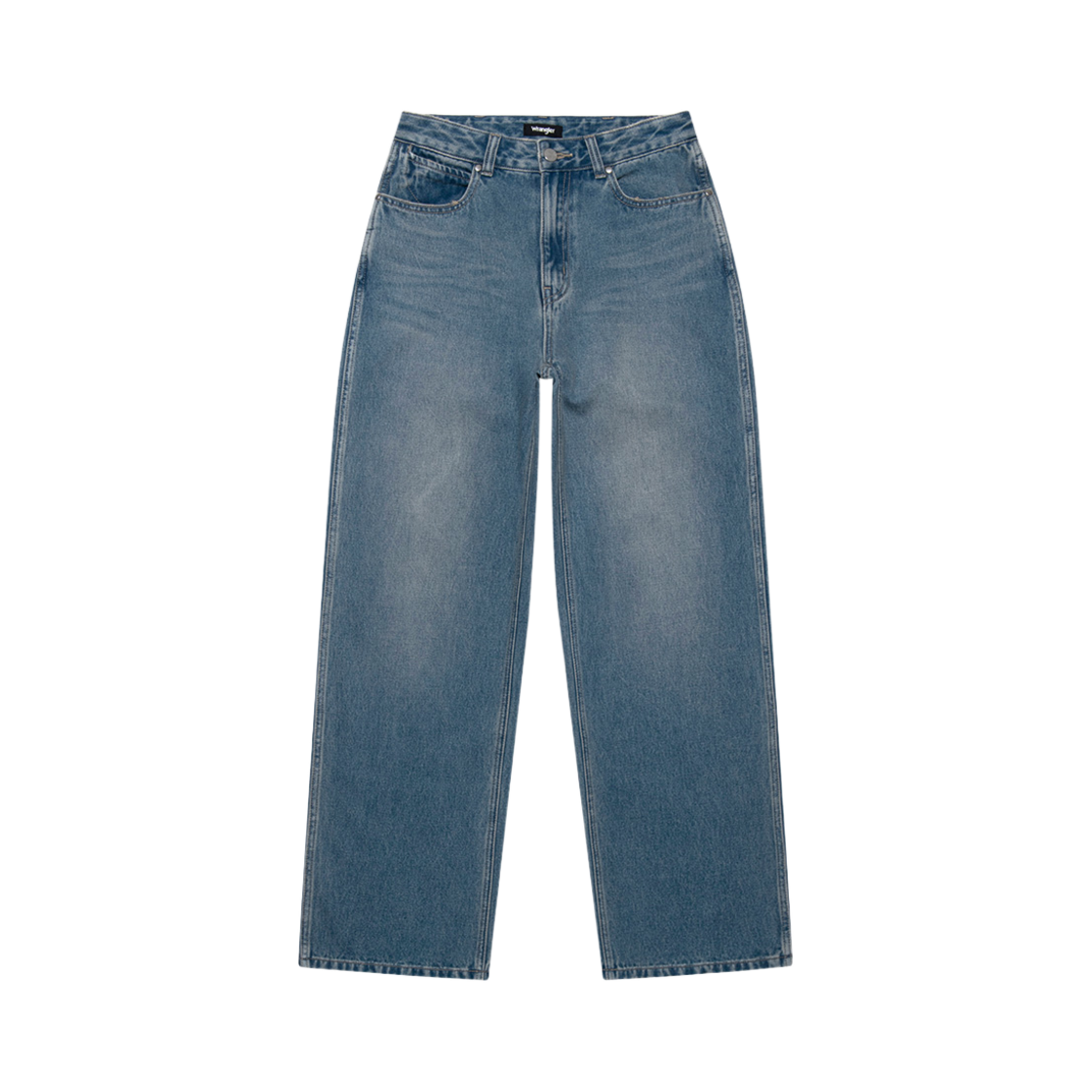 WR2501IP52IM Wrangler (W) Straight Fit Broken Twill Denim Pants Indigo Medium