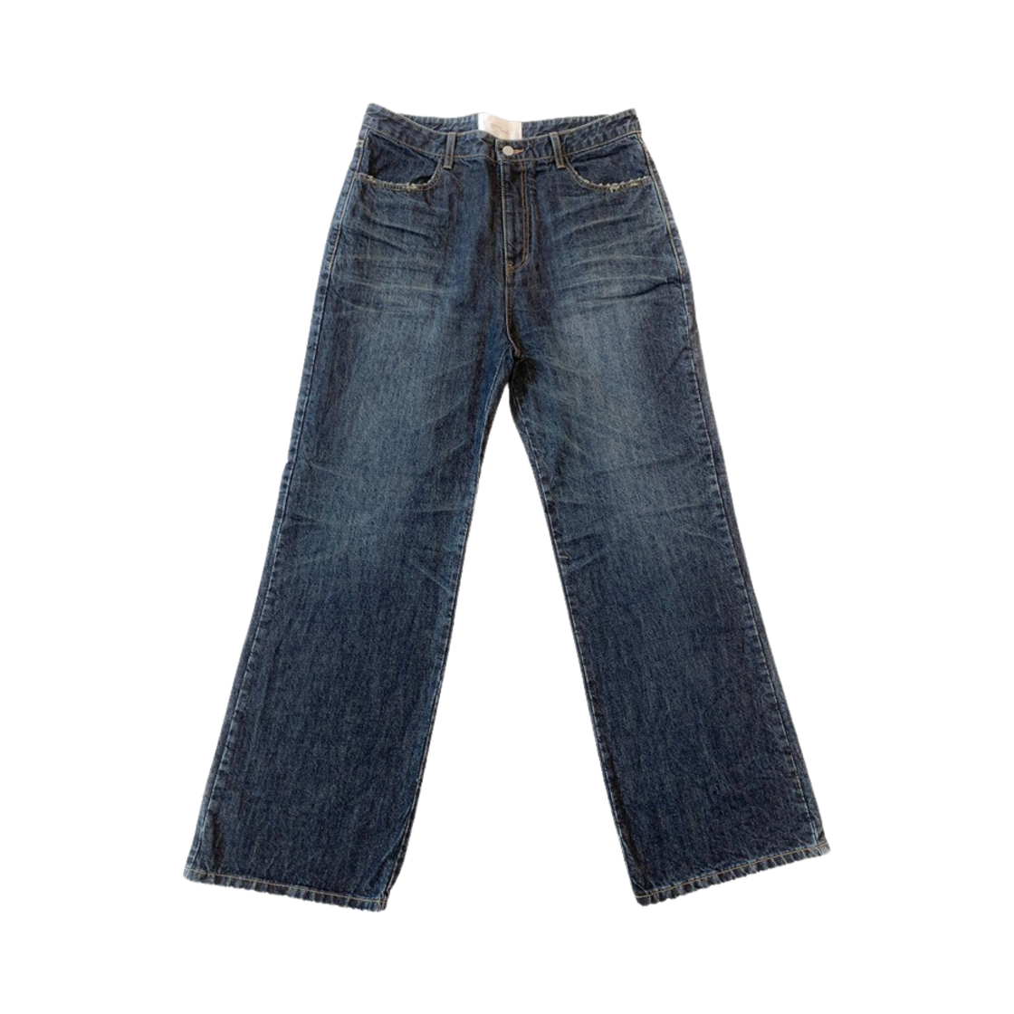 rbU_D_UWD_ID rbU Used Washed Denim Jeans Indigo