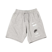 Nike Club Fleece French Terry Shorts Dark Grey Heather - Asia