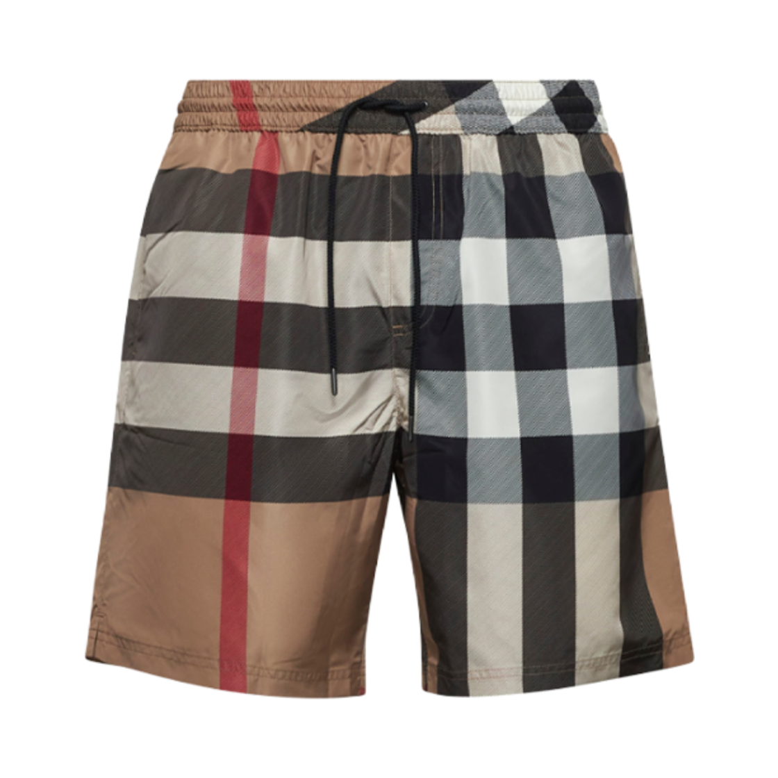 8107272 Burberry Check Swim Shorts Archive Beige
