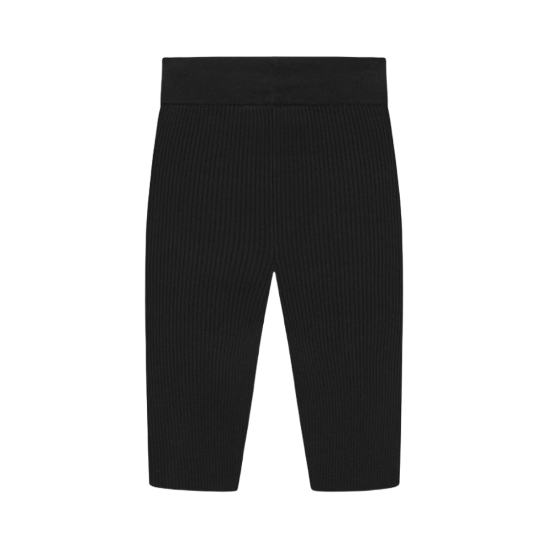 (W) 에센셜 니트 바이커 쇼츠 블랙 - 24SS((W) Essentials Knit Biker Shorts Black - 24SS) - 2