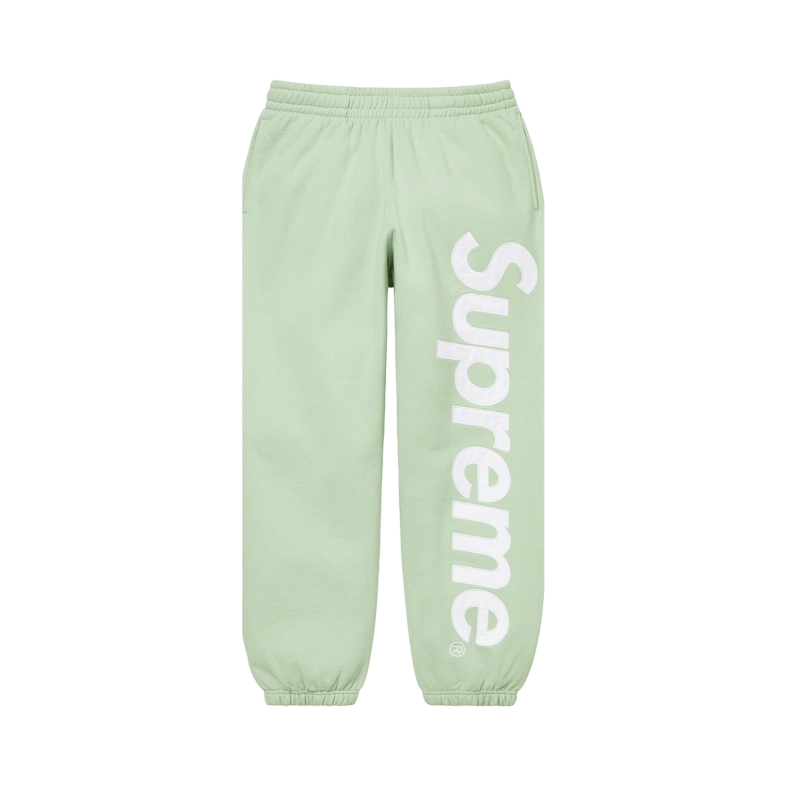 슈프림 사틴 아플리케 스웨트팬츠 민트 - 22FW(Supreme Satin Applique Sweatpants Mint - 22FW) - 1
