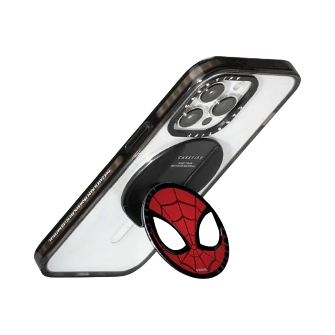 케이스티파이 x 마블 스파이더맨 맥세이프 스내피 그립 스탠드 블랙(Casetify x Marvel Spider-Man Magasafe Snappy Grip Stand Black) - 3