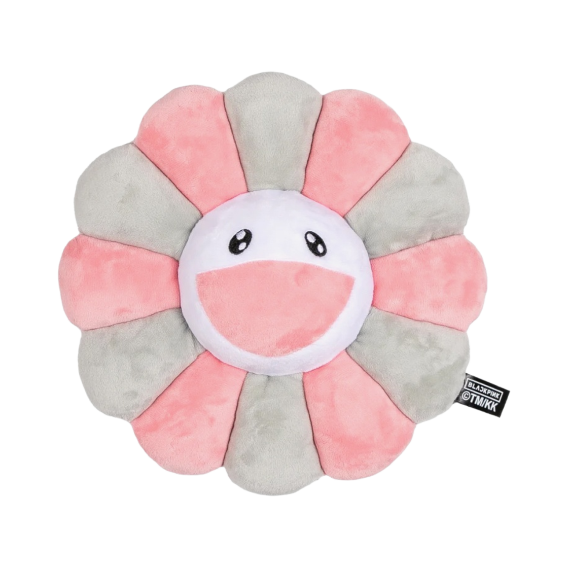 카이카이키키 x 블랙핑크 플라워 필로우 30cm 핑크 그레이(Kaikai Kiki x Blackpink Flower Pillow 30cm Pink Grey)
