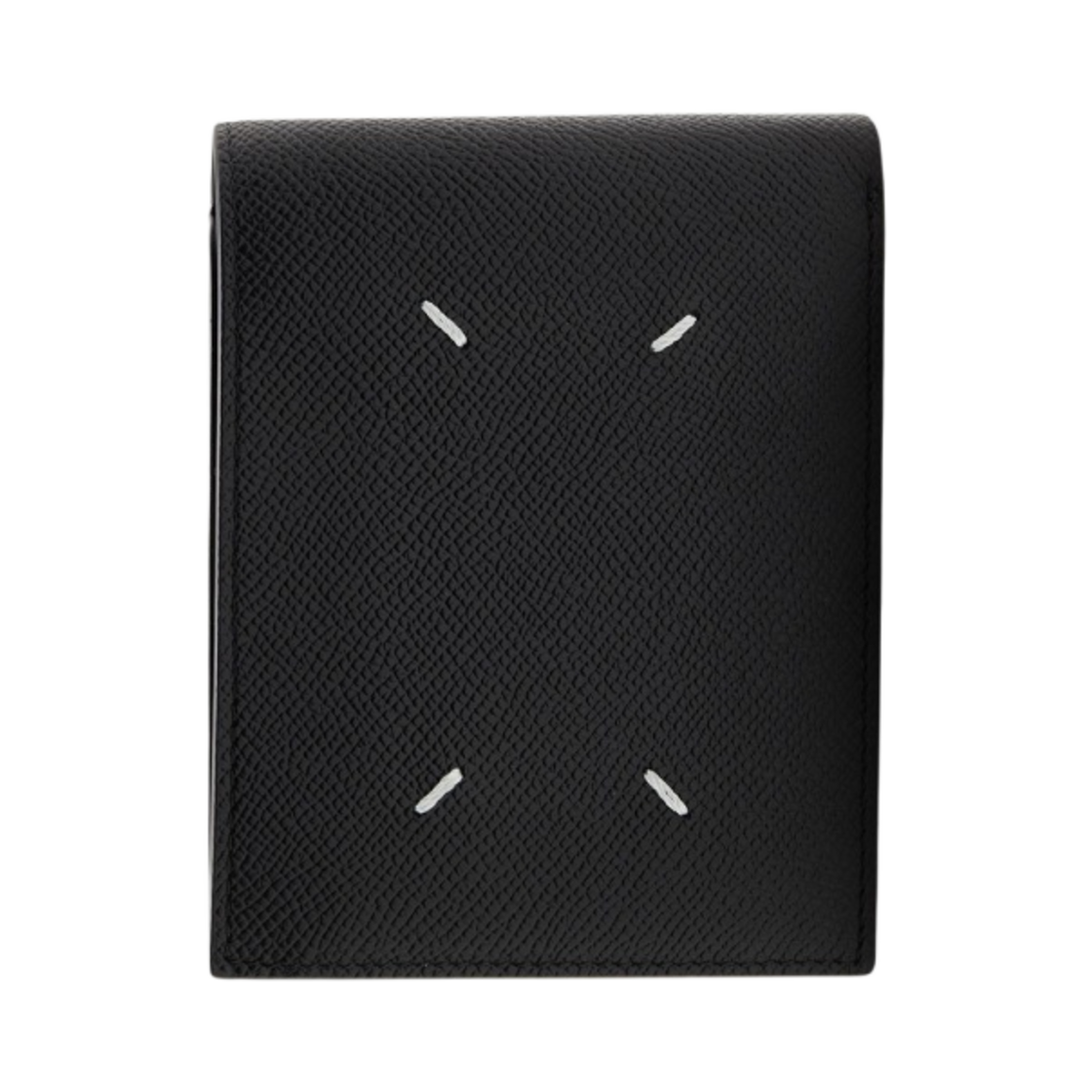 SA1UI0019P4745T8013 Maison Margiela Flap Wallet Black