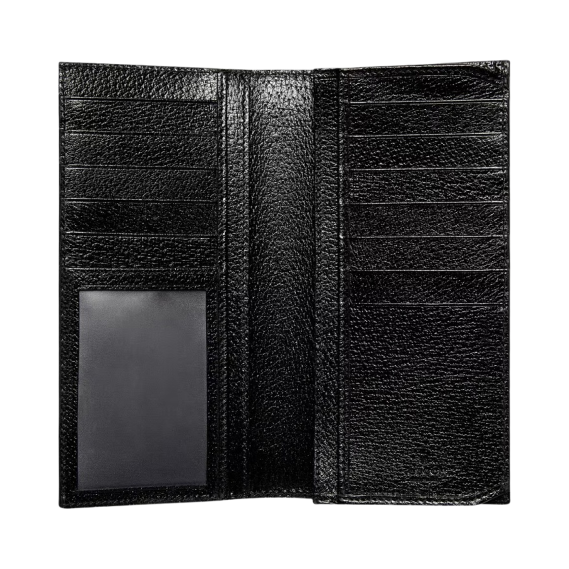 구찌 GG 마몽 레더 ID 장지갑 블랙(Gucci GG Marmont Leather ID Long Wallet Black) - 2