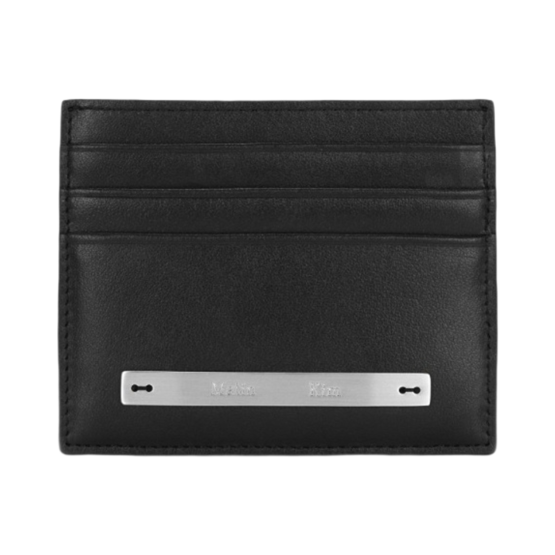 마뗑킴 슬림 메탈 카드 홀더 블랙(Matin Kim Slim Metal Card Holder Black)