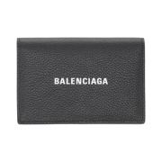 Balenciaga Cash Flap and Card Holder Black