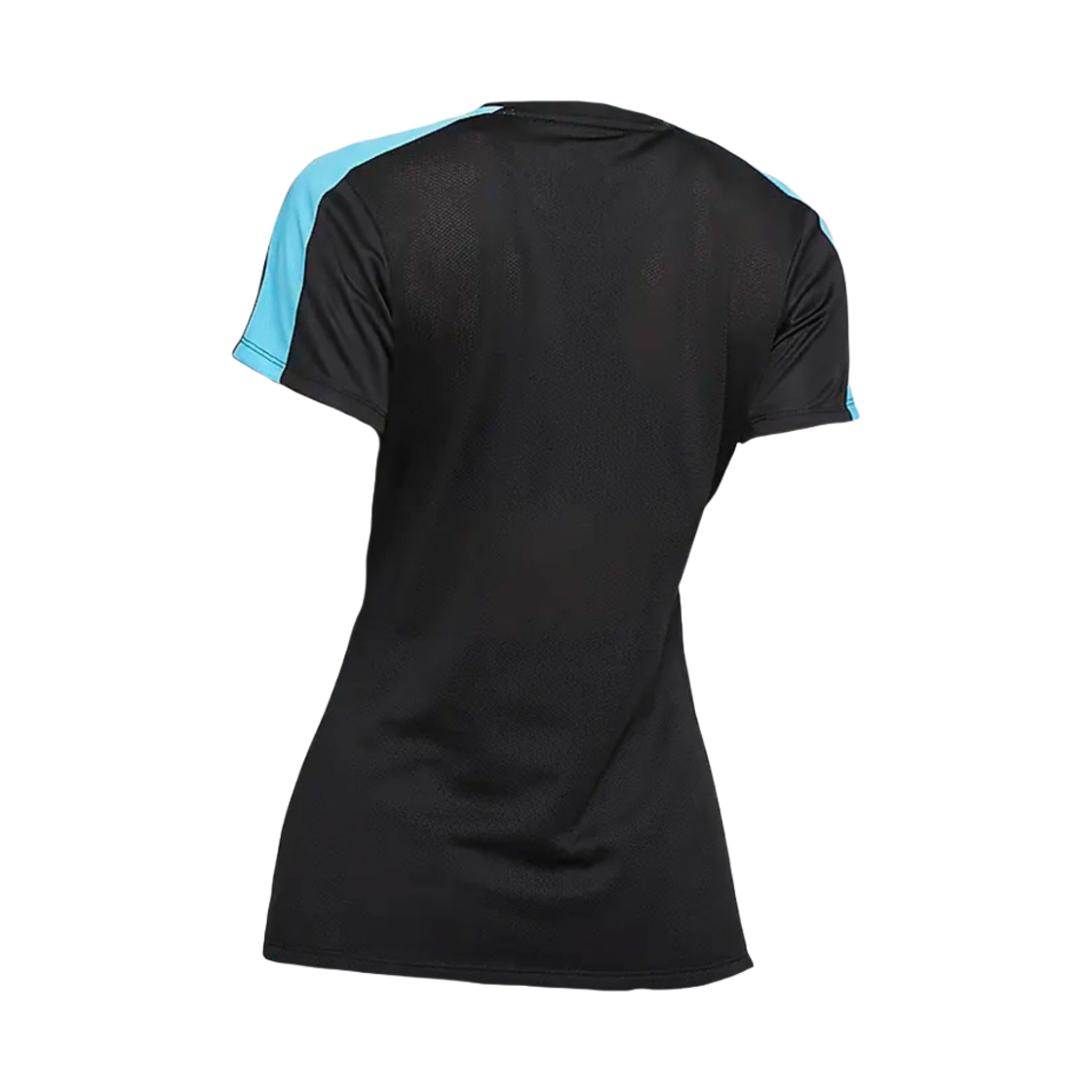 (W) 나이키 드라이핏 아카데미 숏슬리브 사커 탑 블랙 발틱 블루 - US/EU((W) Nike Dri-Fit Academy Short Sleeve Soccer Top Black Baltic Blue - US/EU) - 2